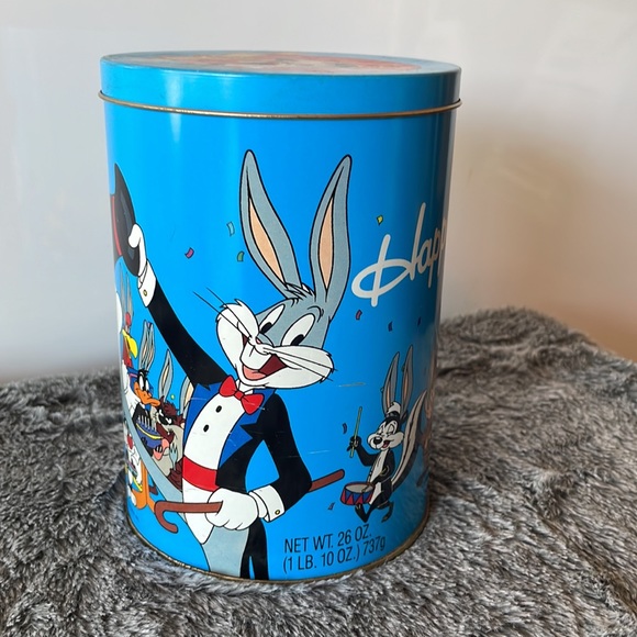 Collectible Bugs Bunny 50th Anniversary Brachs Tin (Empty) - Picture 2 of 13